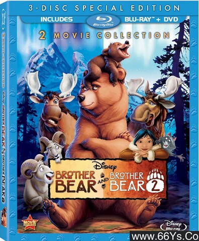 2003年美国7.4分动画片《熊的传说2》