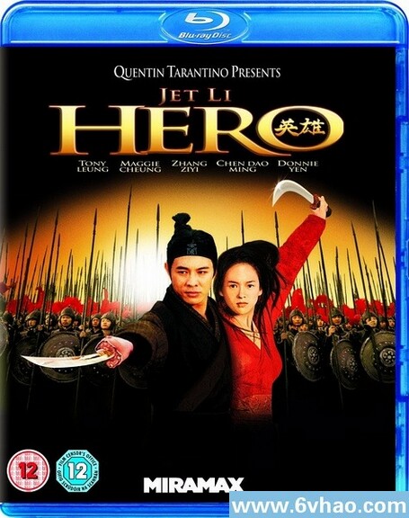 2002年李连杰、梁朝伟7.9分动作片《英雄》1080P国语中字