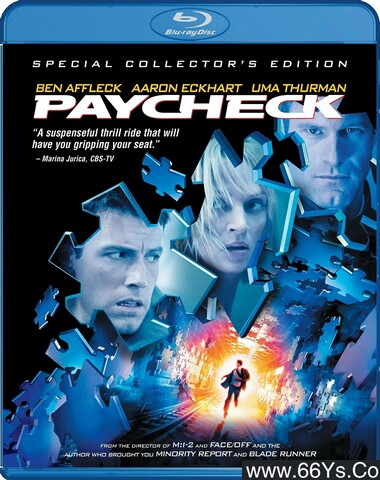 2003年美国7.3分动作惊悚片《记忆裂痕》1080P国英双语