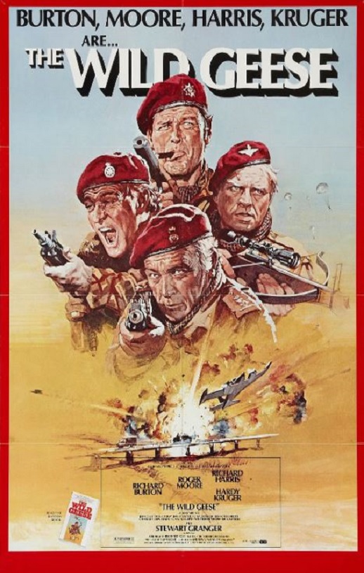 1978年英国8.1分动作战争片《野鹅敢死队》蓝光国英双语双字